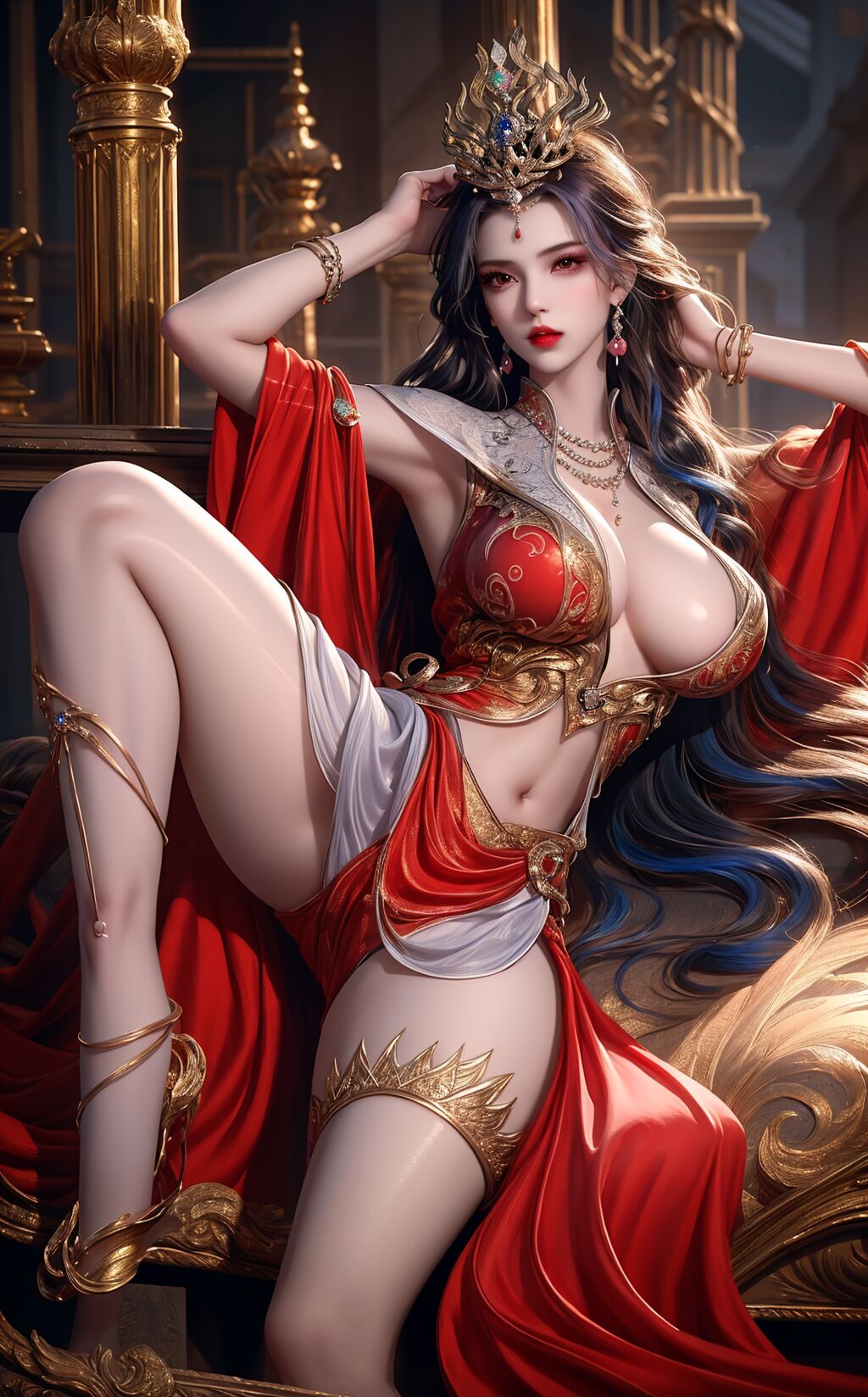 [AI Generated] Douluo Dalu Bibi Dong’s imperial concubine outfit